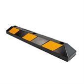 Parkplatzbegrenzung schwarz/gelb LxBxH=1205x155x100mm