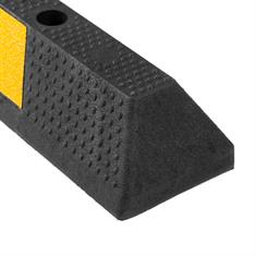 Parkplatzbegrenzung schwarz/gelb LxBxH=1830x150x100mm