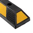 Parkplatzbegrenzung schwarz/gelb LxBxH=2000x150x100mm