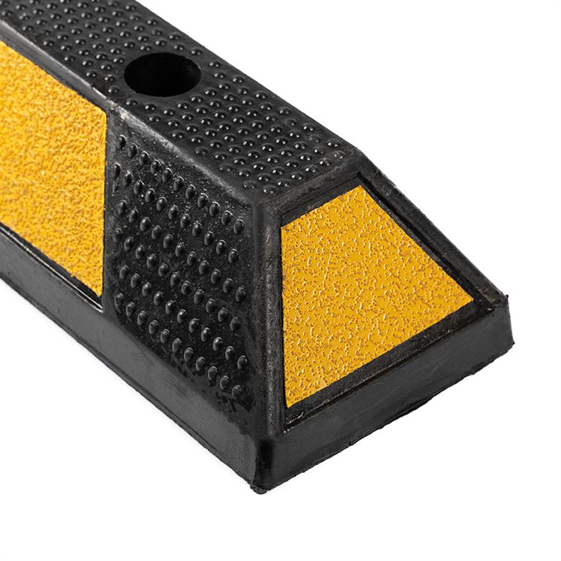 Parkplatzbegrenzung schwarz/gelb LxBxH=2000x150x100mm