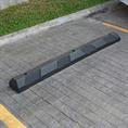 Parkplatzbegrenzung schwarz LxBxH=1865x155x100mm