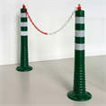 Poller dunkelgrün 75cm hoch