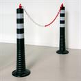 Poller schwarz 75cm hoch