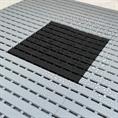 Poolmatte schwarz 33x33x1,6cm