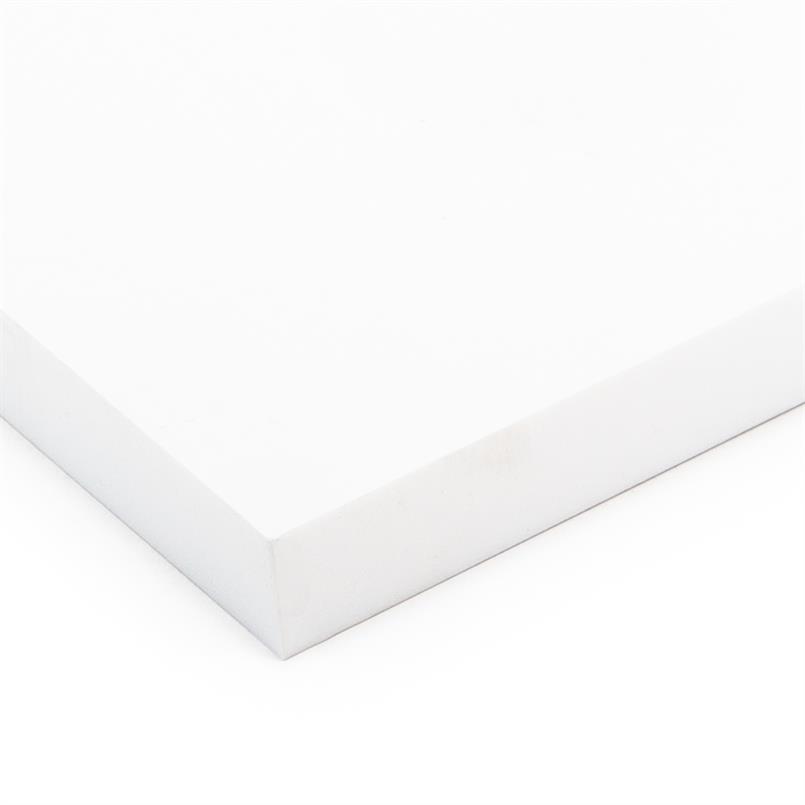 PTFE-Platte weiß 600x600x25mm