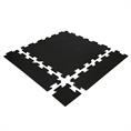 Puzzlematte premium schwarz 100x100x1,5cm