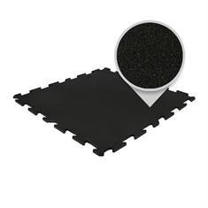 Puzzlematte premium schwarz 100x100x1,5cm