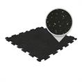 Puzzlematte premium schwarz/grau 100x100x1,5cm