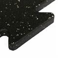 Puzzlematte premium schwarz/grau 100x100x1,5cm