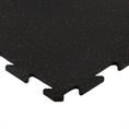 Puzzlematte premium schwarz/rot 100x100x1,5cm