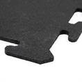 Puzzlematte Ultrafloor Schwarz 500x500x8mm