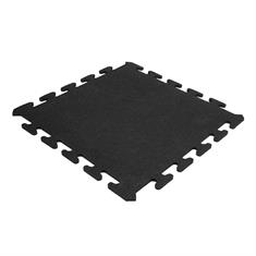 Puzzlematte Ultrafloor Schwarz 500x500x8mm