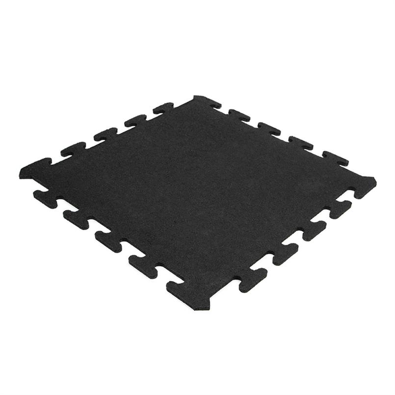 Puzzlematte Ultrafloor Schwarz 500x500x8mm