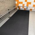 PVC Antirutschmatte schwarz 500x120cm