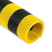 PVC Antirutschmatte schwarz/gelb 500x120cm