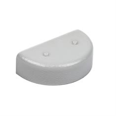 PVC Endkappe Bootsfender grau