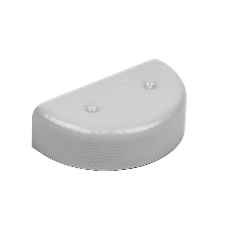 PVC Endkappe Bootsfender grau