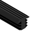 PVC Fugenabdeckprofil schwarz 8,5x7,5mm (L=25m)