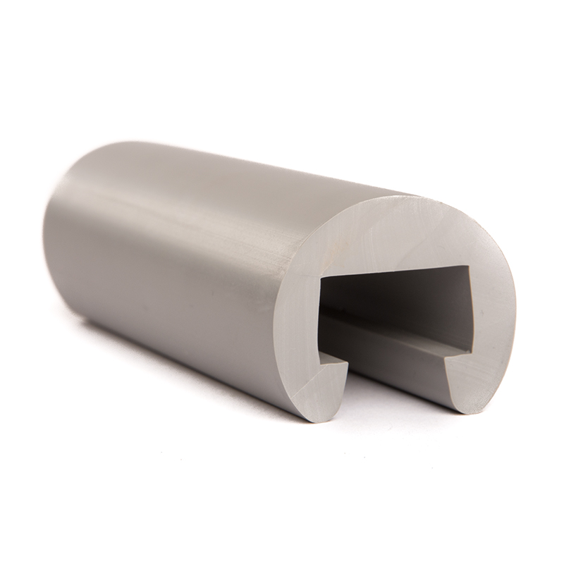 PVC Handlaufprofil grau D=40mm /BxH=25x15mm (L=25m)