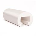 PVC Handlaufprofil weiß D=40mm /BxH=25x15mm (L=25m)
