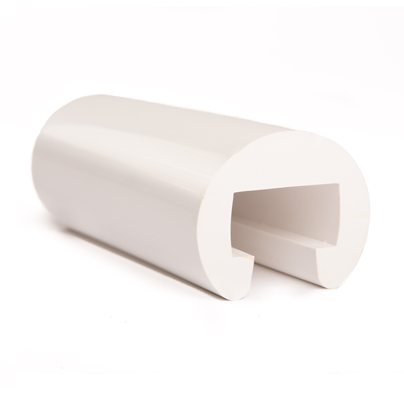 PVC Handlaufprofil weiß D=40mm /BxH=25x15mm (L=25m)