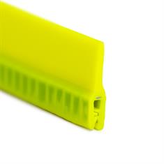 PVC Klemmprofil gelb 2,5-3,5mm / BxH=9,4x32,3mm (L=25m)