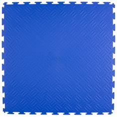 PVC Klickfliese Tränenblech blau 530x530x4mm