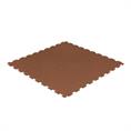 PVC Klickfliese Tränenblech braun 530x530x4mm