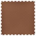 PVC Klickfliese Tränenblech braun 530x530x4mm