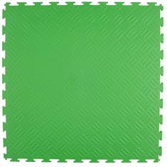 PVC Klickfliese Tränenblech grün 530x530x4mm