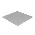 PVC Klickfliese Tränenblech hellgrau 530x530x4mm
