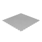 PVC Klickfliese Tränenblech hellgrau 530x530x4mm