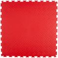 PVC Klickfliese Tränenblech rot 530x530x4mm