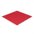 PVC Klickfliese Tränenblech rot 530x530x4mm