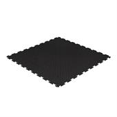 PVC Klickfliese Tränenblech schwarz 530x530x4mm