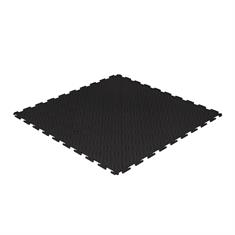 PVC Klickfliese Tränenblech schwarz 530x530x4mm