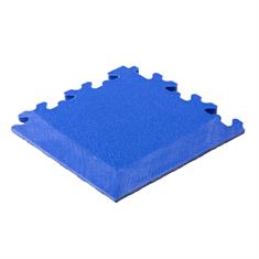 PVC-Klickflieseneckstück Hammerschlag blau 7mm