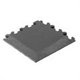 PVC-Klickflieseneckstück Hammerschlag dunkelgrau 7mm