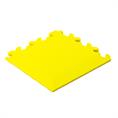 PVC-Klickflieseneckstück Hammerschlag gelb 7mm