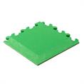 PVC-Klickflieseneckstück Hammerschlag grün 7mm