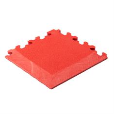 PVC-Klickflieseneckstück Hammerschlag rot 7mm