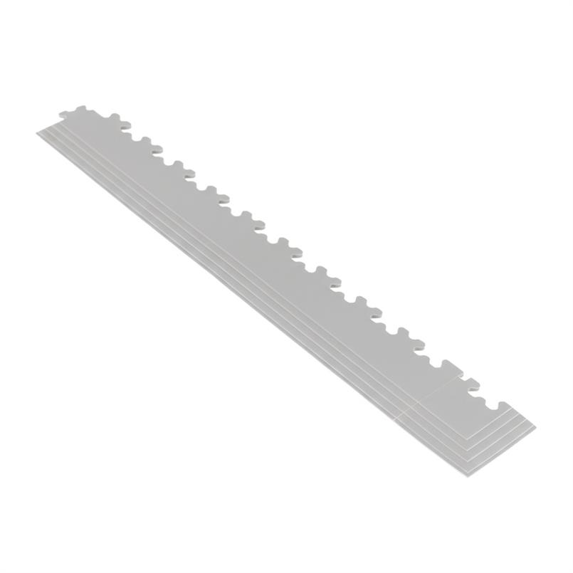 PVC-Klickflieseneckstück hellgrau 4mm