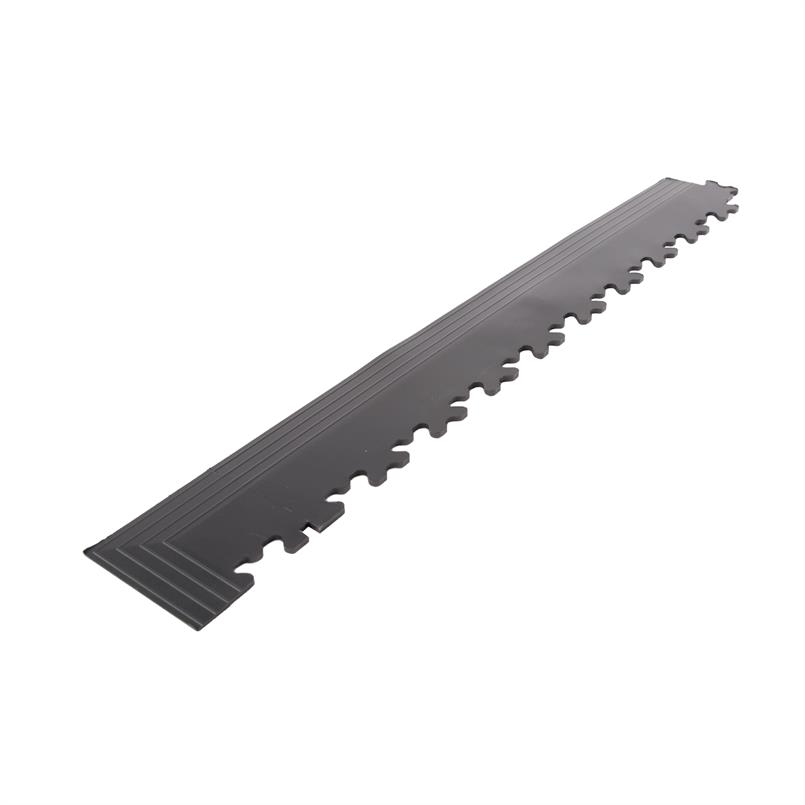 PVC-Klickflieseneckstück schwarz 4mm