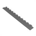 PVC-Klickflieseneckstück Tränenblech dunkelgrau 4mm