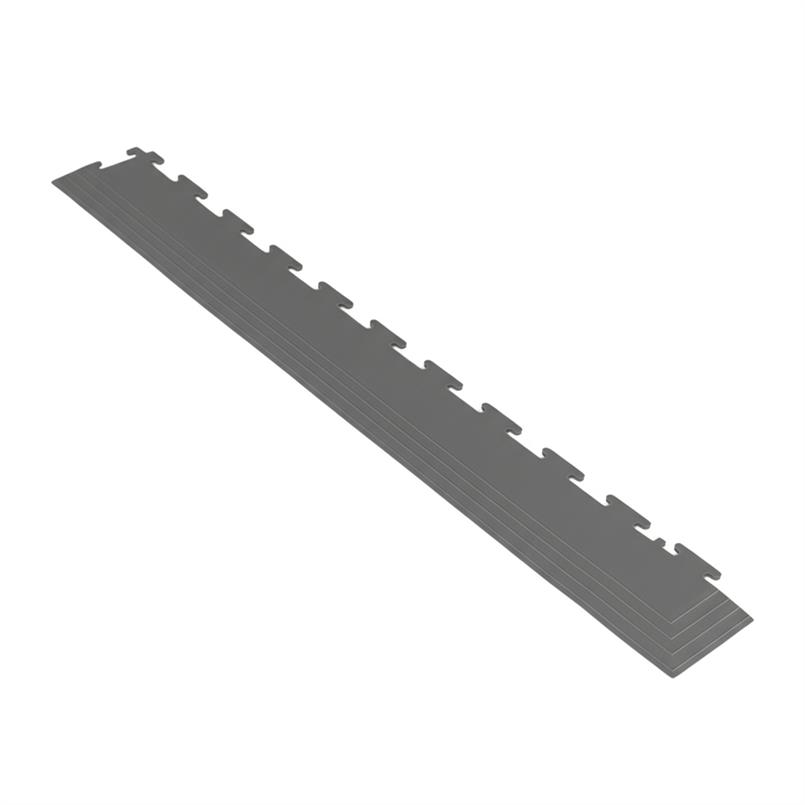 PVC-Klickflieseneckstück Tränenblech dunkelgrau 4mm