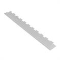 PVC-Klickflieseneckstück Tränenblech hellgrau 4mm