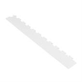 PVC-Klickflieseneckstück Tränenblech weiß 4mm