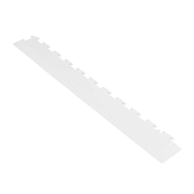 PVC-Klickflieseneckstück Tränenblech weiß 4mm