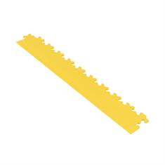 PVC-Klickfliesenrandstück gelb 4mm