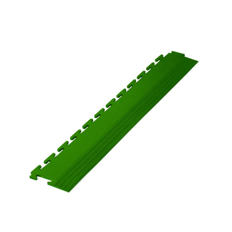 PVC-Klickfliesenrandstück grün 4,5mm